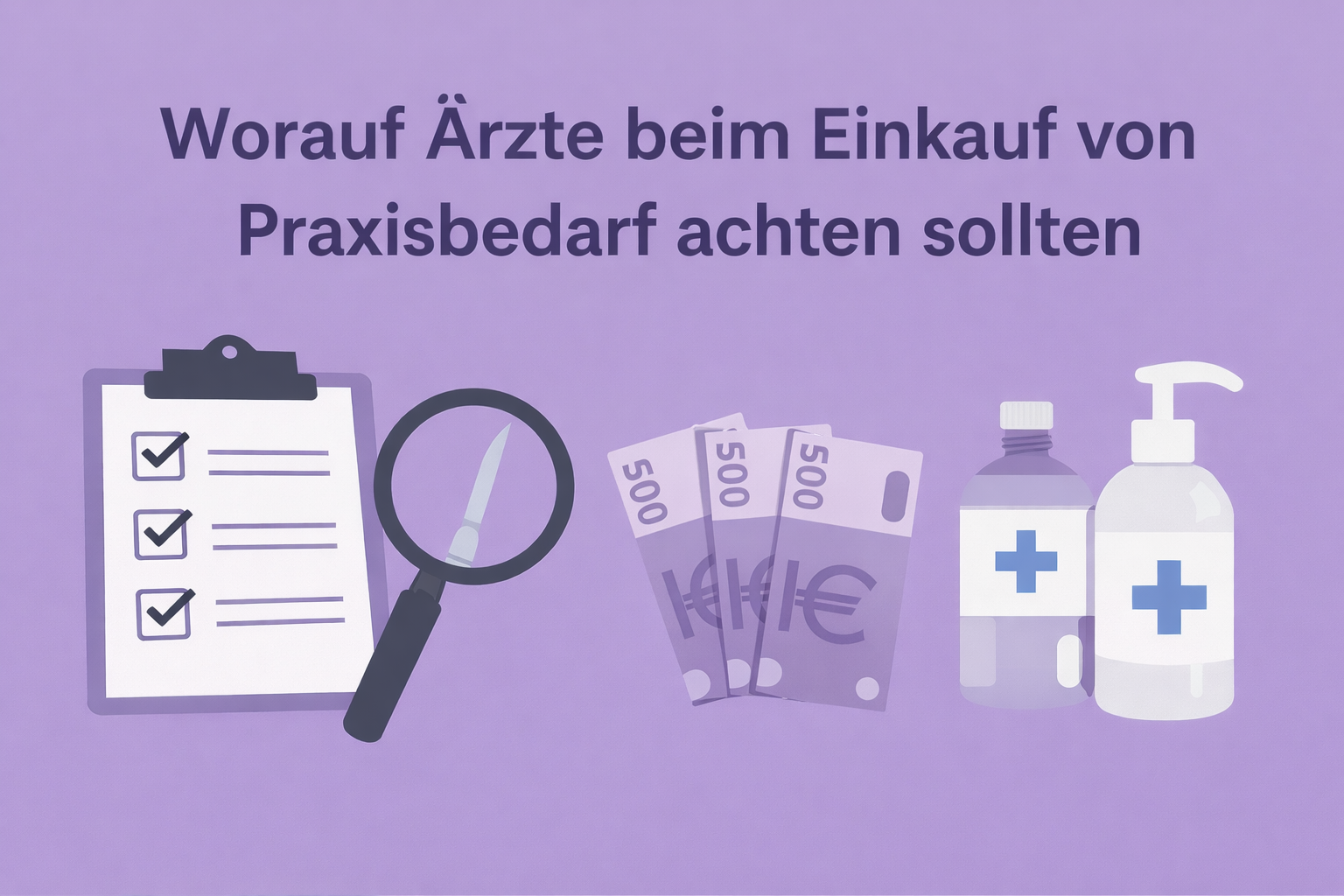 Worauf Ärzte beim Einkauf von Praxisbedarf achten sollten
