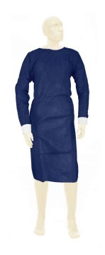 Beesana SMS-Kittel, Blau, 3-Lagig (115 x 150 cm) (10 Stück)