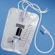 Urosid 24h Bein-Bett-Urindrainagesystem streril (1 Liter, Länge 60 cm)