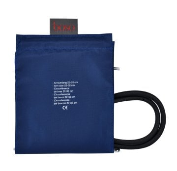 Klettenmanschette Doppelschlauch blau Erwachsene Standard (14 x 53 cm)