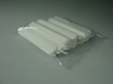 Plastikmundspatel im Beutel (ca. 150mm lang 18 mm breit) (100 Stück)