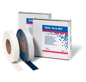 Delta Terry-Net selbstklebend schwarz (3 x 13,5 cm)