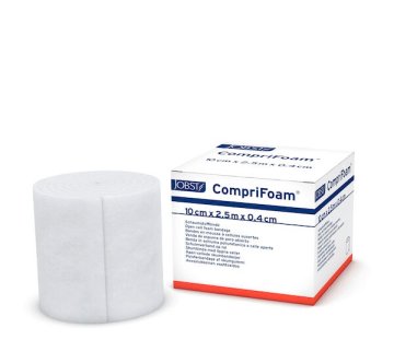 CompriFoam Schaumstoffbinde (10 cm x 2,5 m x 0,3 cm)