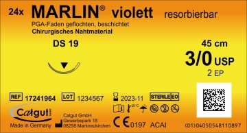 Catgut Nahtmaterial MARLIN® Violett