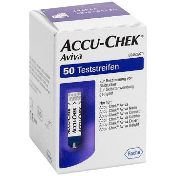 Accu Chek Aviva Blutzucker-Teststreifen (50 Stück)