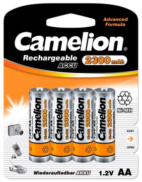 Akkus 1,2 V NiMH Wiederaufladbare Batterien Bis 1000 Mal Umweltfreundlich