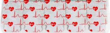 Tab-Elektrode mit Clear Gel für Ruhe-EKG (22 x 34 mm) (100 Stück)