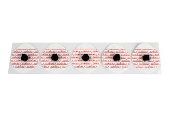 EKG-Elektroden Festgel Bananenstecker (45 mm) (30 Stück)