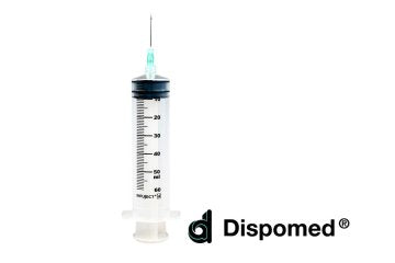 Perfuject Pumpenspritzen transparent mit Kanüle (50 ml) (50 Stück) – DISPOMED GmbH & Co. KG