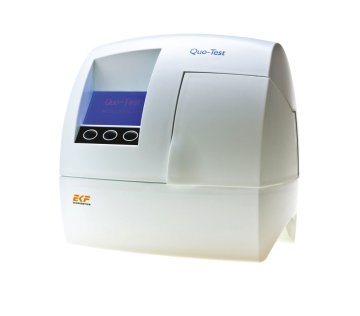 Quo Test HbA1c Point of Care Analyzer inkl. Netzteil, Netzkabel und Barcode Scanner