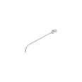 Einmal-Knopfkanüle gebogen einzeln steril ohne Ring (Ø 1,5 mm, Länge 8 cm) (80 Stück)