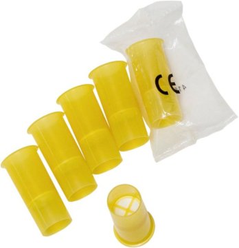 Einweg-Mundstücke mit Bakterien- und Virenfilter (50 Stück)