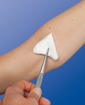 Fesmed Mulltupfer FES-TUPF Dreieckige Hütchenfaltung Absaugen Von Flüssigkeiten