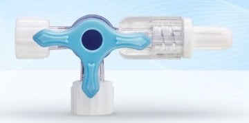 Fresenius Polyway Pro Dreiwegehahn Mit Farbcodiertem Drehgriff Flussanzeige