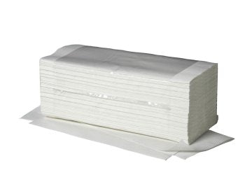 Fripa Ideal Falthandtücher Kreppqualität Zellstoff Saugstark Reißfest