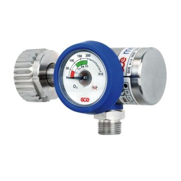 Medireg 4 02,D, Druckminderer mit fixem Flow 4 l, G3/4,3/8, mit Schlauchanschlußtülle