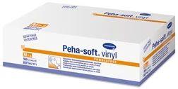 Peha-soft Syntex powderfree, Vinyl-Handschuhe, unsteril (Größe M) (100 Stück)