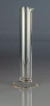 Standzylinder für Urinprober mit Fuß und Ausguss, 175x28 mm