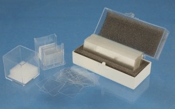 Hecht Deckgläser für Zählkammern / Mikroskopie