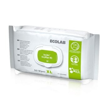 Ecolab Incidin™ OxyWipe NG Desinfektionstücher
