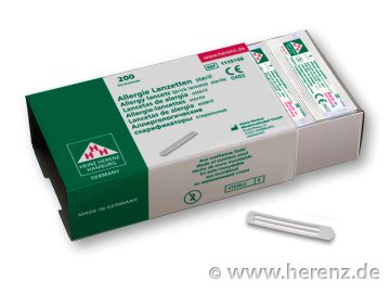 Allergie-Test-Lanzetten steril (200 Stück)