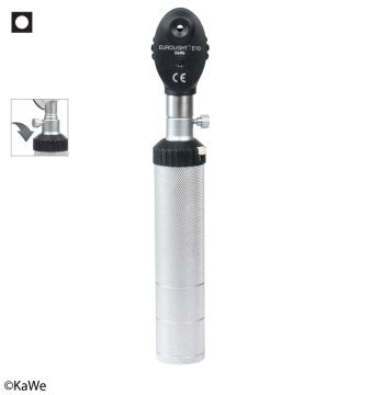 Ophthalmoskop Eurolight E10, 2,5 V VL Griff C Tasche