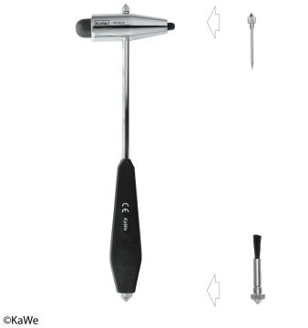 Witroe-Hammer 210 gr. mit Pinsel und Nadel