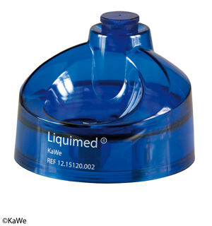Tupferbefeuchter "Liquimed", 100 ml, blau