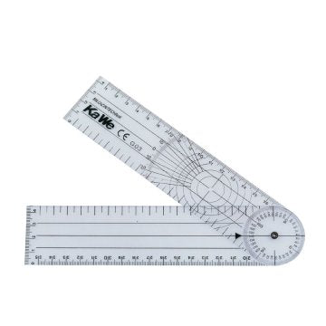 Winkelmesser Plexiglas 20 cm lang