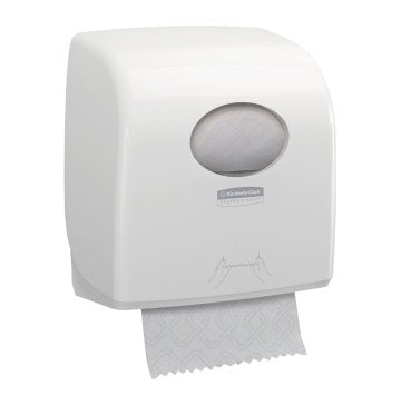Aquarius Slimroll Rollenhandtuchspender, weiß, 32,4x29,7x19,2 cm