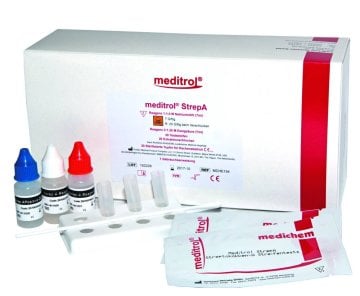 Meditrol Strep-A Streptokokken-A-Teststreifen, 20 Tests