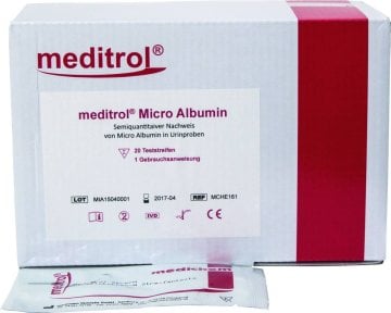 Meditrol Micro Albumin Urinteststreifen (20 Stück)