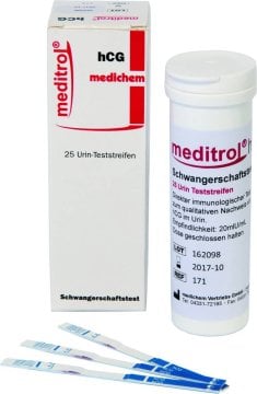 Meditrol hCG, Schwangerschaftstest M-HCG-9S (25 Stück)