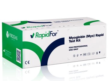 Vitrosens RapidFor Myoglobin Myo POCT Testkassetten (25 Stück)