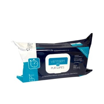 Ventisept pur Wipes alkoholisch parfümfrei 100 Tücher