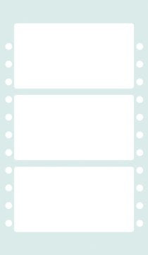 Adreß-Aufkleber, blanko f. EDV als Lochrandetikett, selbstklebend, 3000 Stück