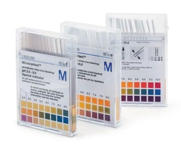 Merck pH-Indikatorstäbchen nicht blutend