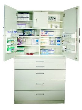 Medikamenten- und Verbandmittelschrank