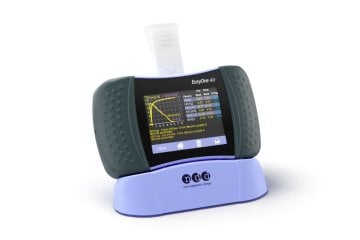 EasyOne Air inkl. EasyOne Software EU Type C package, Spirometer inkl. Zubehör + 4 Stück Easy One Flow Tube