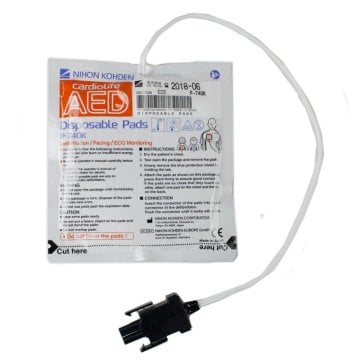 Defi-Elektrode, Kinder/Erw. 166 cm_ Gelfäche für AED2100,3100,2150 1 Paar