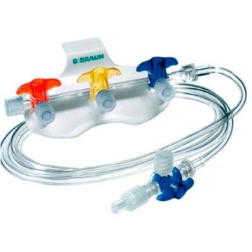 Discofix 3-fach, blau, Hahnbank