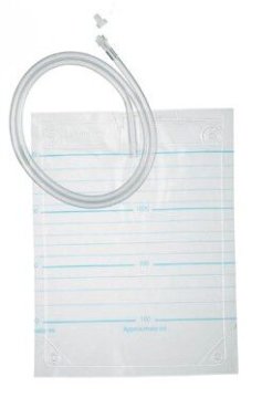Sekretbeutel 2 ltr. zu Pleurafix Nr. 1 einzeln steril, ohne Ablauf, 90 cm Schlauch, Lock-Ansatz