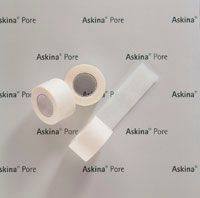 Askina Pore Vlies-Heftpflaster, weiß (2,5cm x 9,1m) (12 Stück)
