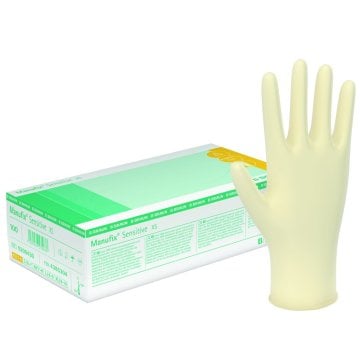 B. Braun Puderfreie Untersuchungshandschuhe Manufix® Sensitive