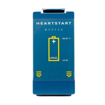 Langzeit Einweg-Batterie zu Philips HeartStart HS1/FRX
