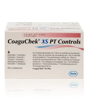 Coagu Chek XS PT Controls 1x4 Kontroll-Lösung