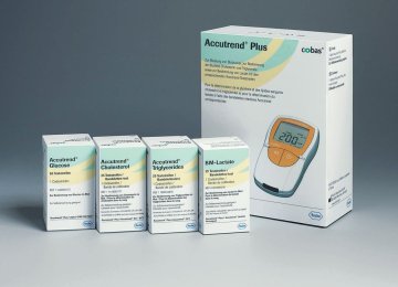 Roche Accutrend® Plus Blutanalysegerät