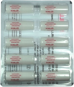 Mundstücke für SCHILLER Spirometer