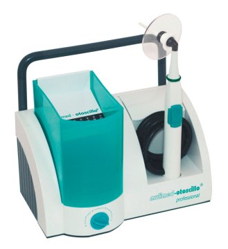 Mulimed - Otoscillo professional, Gehörgangspülgerät, kompl. mit 100 Einmaldüsen