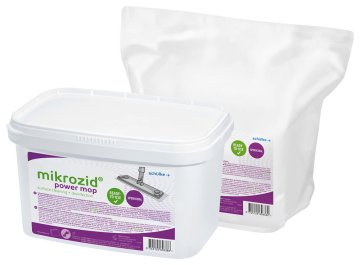 Mikrozid power mop Set 1 Eimer + Refill Tüchern (1 x 20 Stück)